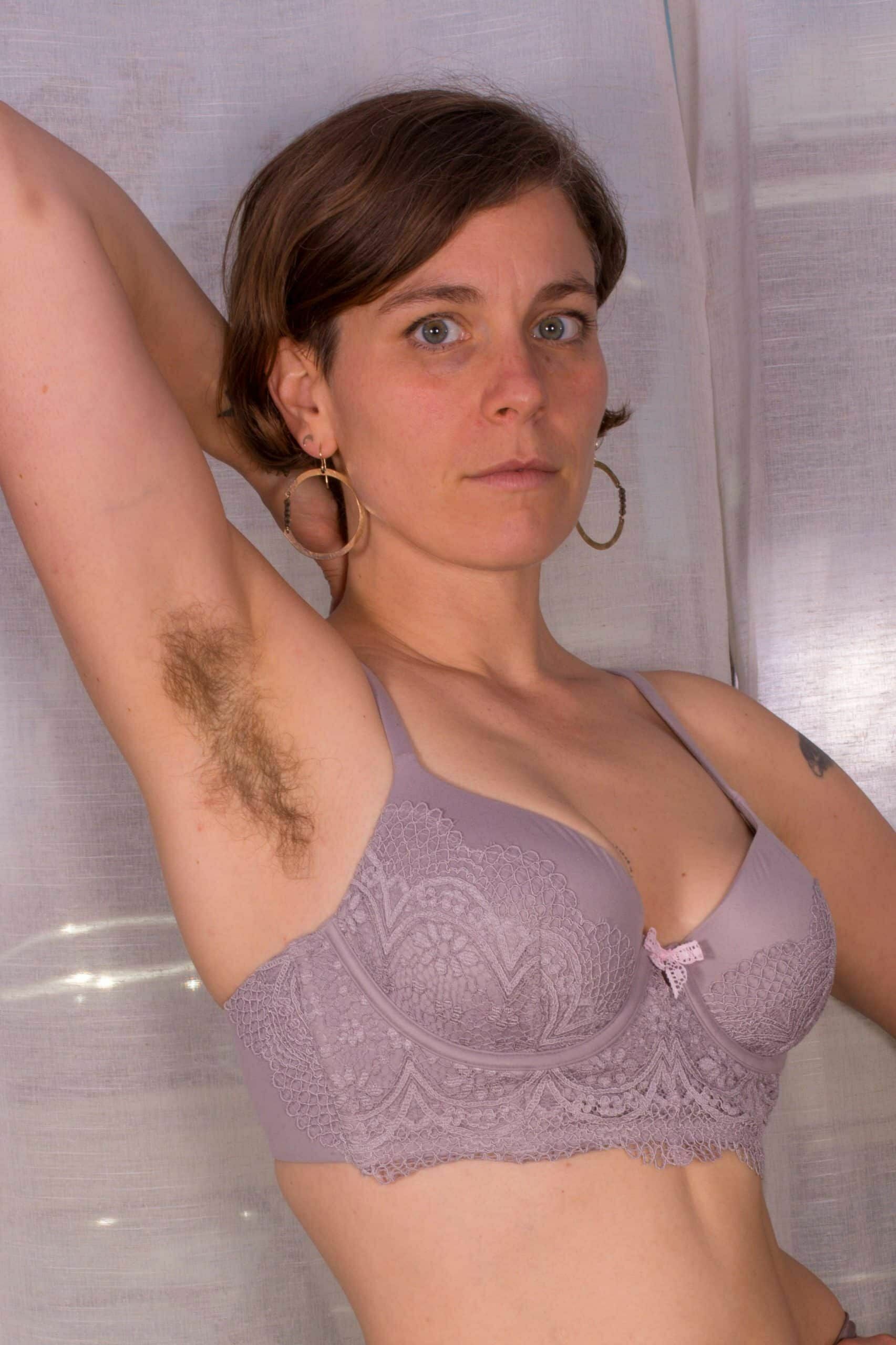 naughtynatural cookie - hairy women with short hair